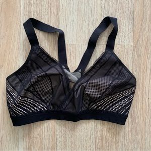 Lululemon Women’s Black Lace Awake to Lace Racerback Sports Bra 32E